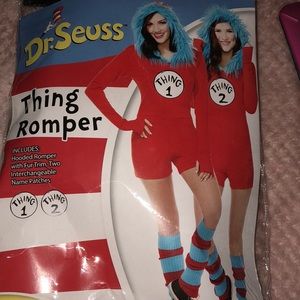 Thing 2 Halloween Romper
